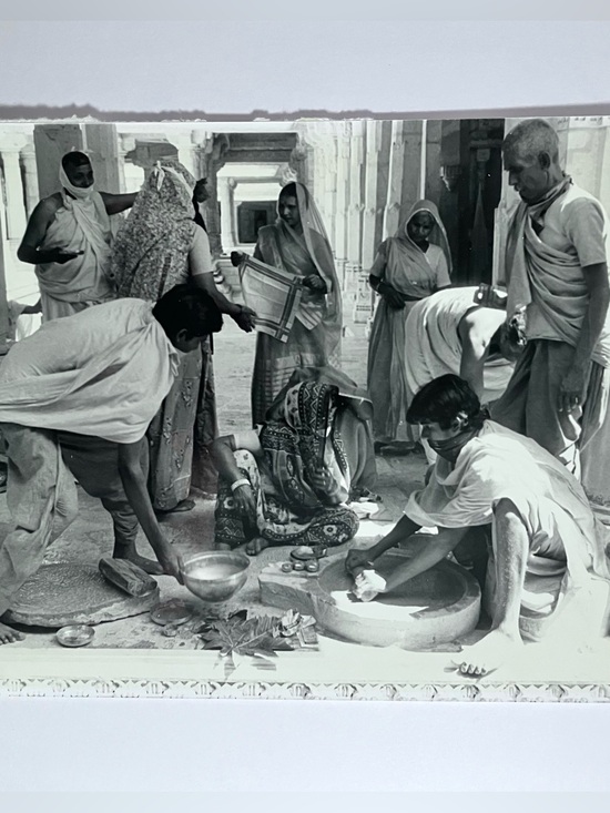 Vintage 1986 RANAKPUR TEMPLE / JOHANNES ODE Photojournalist / THE HUNGER PROJECT